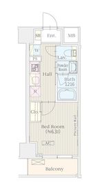 ケルスコート笹塚 305 間取り図