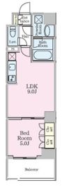 エプル 504 間取り図