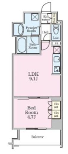エプル 106 間取り図