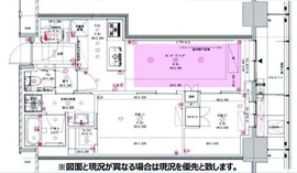 アトラス築地 5階 間取り図