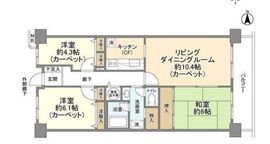 ファミリータウン東陽 10階 間取り図