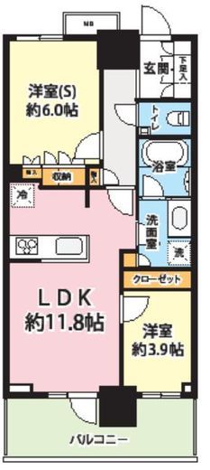 浅草タワー 3階 間取り図
