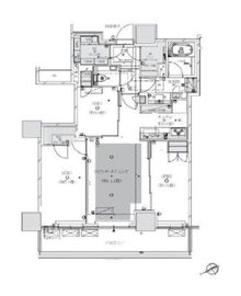 ザ・パークハウス三田ガーデン レジデンス&タワー 17階 間取り図