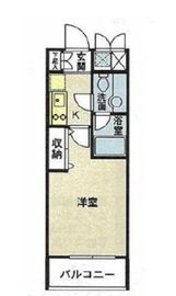 HF東新宿レジデンス 501 間取り図