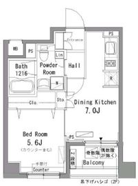 パークアクシス板橋 310 間取り図