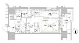 パークスフィア牛込神楽坂 610 間取り図