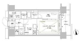 パークスフィア牛込神楽坂 1307 間取り図