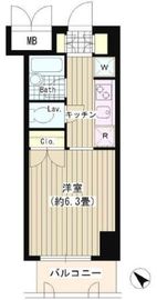タキミハウス渋谷 403 間取り図