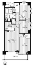 フルーヴ押上 710 間取り図
