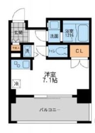 プライマル三軒茶屋 501 間取り図