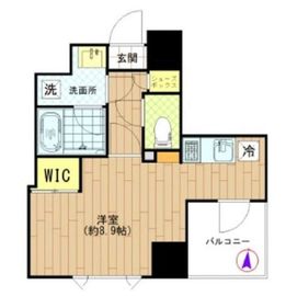 アリーチェ押上 201 間取り図