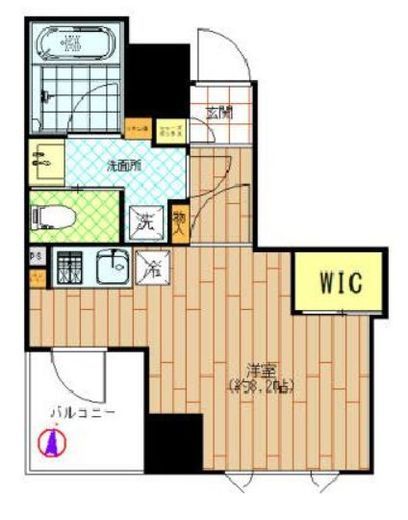 アリーチェ押上 602 間取り図