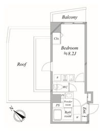 レジディア下丸子プレイス 501 間取り図