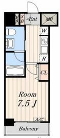 PEACE芝浦 (ピース芝浦) 405 間取り図