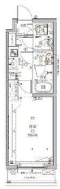 クレイシア目黒都立大学 1階 間取り図