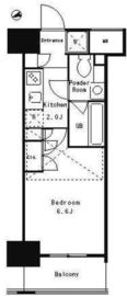 パークキューブ武蔵小杉 311 間取り図