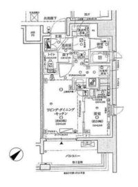 クレヴィア日本橋水天宮前HAMACHO RESIDENCE 9階 間取り図