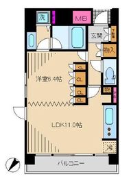 中野坂上パークホームズ 3階 間取り図