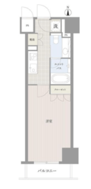 コンパートメント東京中央 5階 間取り図