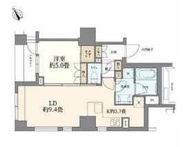 ブランズ市谷田町 3階 間取り図