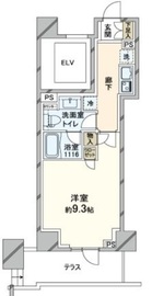 クレヴィア小石川後楽園 1階 間取り図