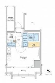 プラウドフラット両国サウス 523 間取り図