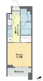 ベルファース戸越スタティオ 407 間取り図