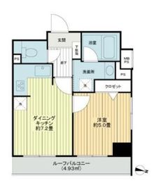 ライオンズマンション飯田橋駅前 3階 間取り図