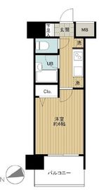 アーバイルスパシエ芝浦ベイサイド 6階 間取り図