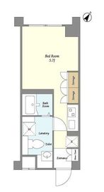 ジニア不動前 203 間取り図