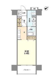 クリオ五反田 1003 間取り図