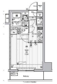 プレミアムキューブ代々木上原 202 間取り図