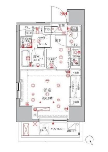 クレイシアIDZ三田 11階 間取り図
