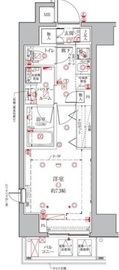 クレイシアIDZ三田 3階 間取り図