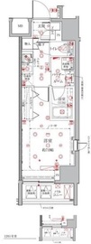 クレイシアIDZ三田 10階 間取り図
