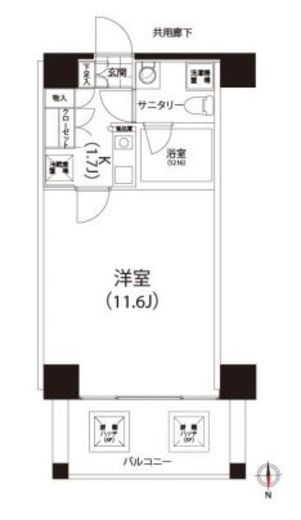 クイズ恵比寿 708 間取り図