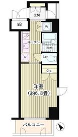 タキミハウス渋谷 501 間取り図