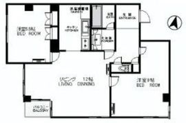 モンテプラザ麻布 601 間取り図