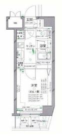 パレステュディオ渋谷ウエスト 4階 間取り図