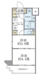 フェリーチェ錦糸町 1501 間取り図