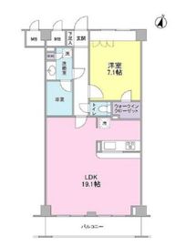 グランハイツ南雪谷 227 間取り図