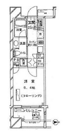 クオリアYZ恵比寿 9階 間取り図