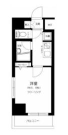 パレステュディオ南青山 9階 間取り図