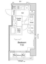 プラウドフラット浅草ディアージュ 301 間取り図