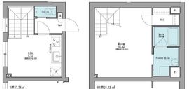 リーガランド白金高輪 101 間取り図