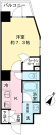 MODIER BUNKYO KOISHIKAWA 203 間取り図