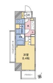 MODIER HATAGAYA (モディア幡ヶ谷) 1001 間取り図