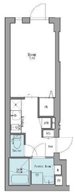 リーガランド武蔵小山 201 間取り図