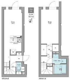 リーガランド武蔵小山 401 間取り図