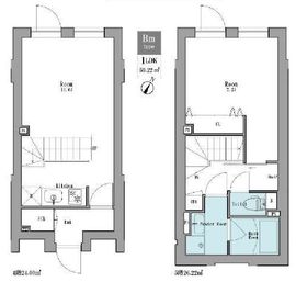 リーガランド武蔵小山 402 間取り図